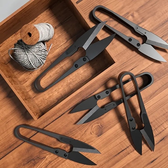 Stainless Steel ✂️ U-Shaped Spring Sewing Scissors, Embroidery Clippers ☆》NWT《☆ - Picture 5 of 7